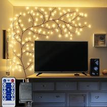 Controle remoto Lighted Willow Vine Lituplife de 8 pés e 144 LED
