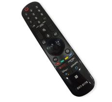 Controle Remoto Magic Tv Com Tecla Netflix Disney Com comando de voz e mouse Controle Remoto Magic Tv Com Tecla Netflix Disney Com comando de voz e mouse