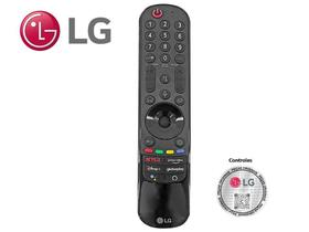 Controle Remoto Mágico LG AN-MR21GC NFC para Smart TV OLED 2021 Voz Netflix Prime Video Controle Remoto Mágico LG AN-MR21GC NFC para Smart TV OLED 2021 Voz Netflix Prime Video