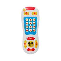Controle Remoto Mickey c/ Sons Musicas Disney Baby Yes Toys