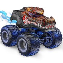 Controle remoto Monster Trucks AUUGUU com spray de luz por mais de 3 anos Controle remoto Monster Trucks AUUGUU com spray de luz por mais de 3 anos