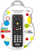 Controle Remoto Mordedor Dentição Bebê Pais Filhos atoxico em vinil com cheirinho de Tutti frutti
