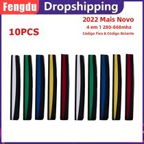 Controle Remoto Multi Frequência Para Porta De Garagem 10PCS 280-868MHz Compatível Com Remotos De Controle Remoto Multi Frequência Para Porta De Garagem 10PCS 280-868MHz Compatível Com Remotos De