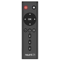 Controle remoto NEUMITECH Atom Series com design simplificado