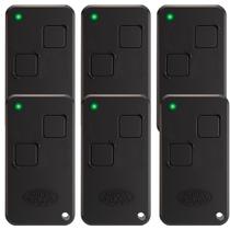 Controle Remoto Ntx Rc 433 MHZ Preto Rossi 6 Unidades Controle Remoto Ntx Rc 433 MHZ Preto Rossi 6 Unidades