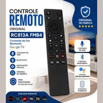 Controle Remoto Original TCL RC813A FMB4 Smart TV Android Comando Voz Bluetooth Controle Remoto Original TCL RC813A FMB4 Smart TV Android Comando Voz Bluetooth