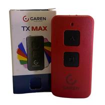 Controle remoto p/ motores de portão tx max vermelho garen