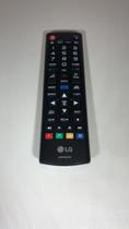 Controle remoto p raios infraverm. proprio p contr. de funç de apar. televisores lg akb75055702