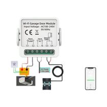 Controle Remoto Para Abertura De Portão Deslizante WiFi, Compatível Com Tuya Smart Life, Google Home