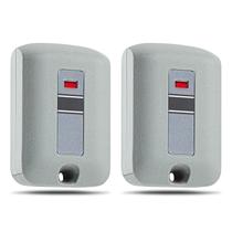 Controle remoto para abridor de portão de garagem LAWOHO 300 MHz, 10 DIP switches, kit com 2 unidades Controle remoto para abridor de portão de garagem LAWOHO 300 MHz, 10 DIP switches, kit com 2 unidades