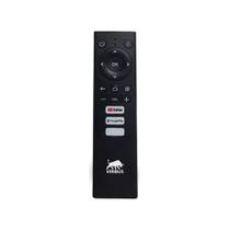 Controle Remoto para Android TV GIU6770 Viribus Bluetooth com Botão Google Assistente e Controle de Voz