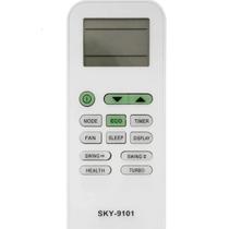 Controle remoto para ar agratto sky-9101 compatível