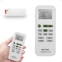 Controle remoto para ar condicionado Agratto Split Função Eco quente e frio