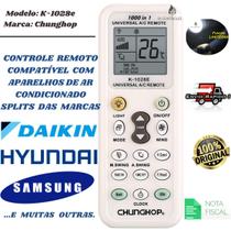 Controle Remoto para Ar Condicionado Hyundai Daikin Samsung e outras marcas - Chunghop
