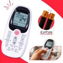 Controle Remoto Para Ar Condicionado Midea Comfee Komeco 2 Pilhas