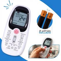 Controle Remoto Para Ar Condicionado Midea Comfee Komeco 2 Pilhas