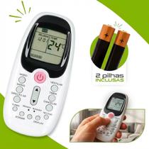Controle Remoto Para Ar Condicionado Midea Comfee Komeco 2 Pilhas
