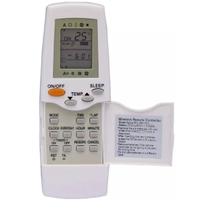 Controle remoto para ar springer carrier rfl-0301 compatível