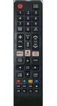 Controle Remoto Para Compatível Tv Samsung Botão Netflix Amazon Prime Smart - New