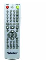 Controle remoto para dvd century pre/scene