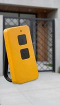 Controle Remoto Para Portão 433mhz Amarelo 2 Botões Controle Remoto Para Portão 433mhz Amarelo 2 Botões