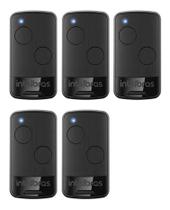 Controle Remoto Para Portão Cerca Eletrica 433mhz Intelbras 2 Botões Kit 5 Unidades Controle Remoto Para Portão Cerca Eletrica 433mhz Intelbras 2 Botões Kit 5 Unidades