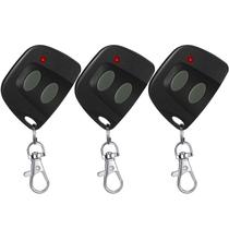 Controle Remoto para Portão de Garagem Kingdder 3 Peças 300 MHz com 2 Botões e Chaveiro Controle Remoto para Portão de Garagem Kingdder 3 Peças 300 MHz com 2 Botões e Chaveiro