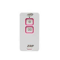 Controle Remoto Para Portão PPA ZAP 2 Branco e Rosa