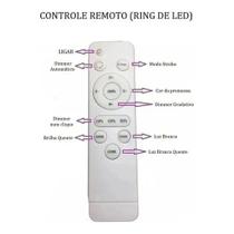 Controle Remoto Para Ring Light (confira compatibilidade com seu modelo) - sem