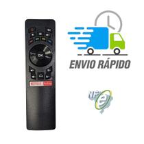 Controle remoto para smart tv multilaser com teclas de atalho Controle remoto para smart tv multilaser com teclas de atalho