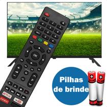 Controle Remoto para Smart TV Philco PTV32G52S Compatível com Tecla Netflix Controle Remoto para Smart TV Philco PTV32G52S Compatível com Tecla Netflix