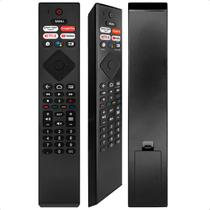 Controle Remoto para Smart TV Philips 70PUG7406 78 4K UHD Compatível com Netflix YouTube