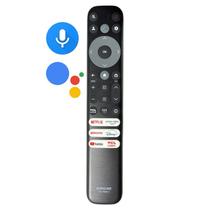 Controle Remoto Para Smart Tv TCL 4k Rc802v Flr1 com Voz