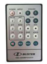 Controle Remoto Para Som Automotivo Original HBD-4000MP3/A/U/V HBD4000MP3 HBD 4000 MP3