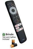 Controle Remoto Para TCL Smart TV 4K Netflix Youtube Rc902v brinde 2 pilha