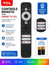 Controle Remoto Para TCL Smart TV 4K Netflix Youtube Rc902v brinde 2 pilha