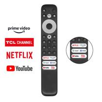 Controle Remoto Para TCL Smart TV 4K Netflix Youtube Rc902v