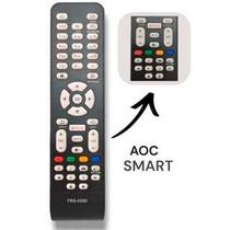 Controle Remoto Para Tv Aoc Smart LE43S5977 - SMART TV FULL HD Botão Netflix FBG-8050 LE-7463