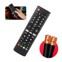 Controle Remoto Para Tv L G Smart Universal Prime Netflix + 2 Pilhas