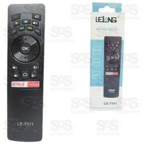 Controle remoto para tv multilaser smart - LELONG Controle remoto para tv multilaser smart - LELONG
