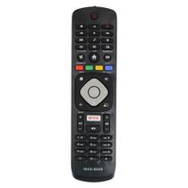 Controle Remoto Para Tv Philips 4k Smart Led Netflix Max8049 - MAXMIDIA