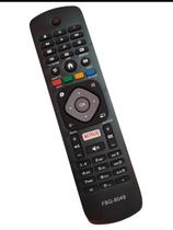 Controle Remoto Para Tv Philips Smart Netflix FBG8049