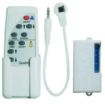 Controle remoto para ventilador teto qv40 - QUALITRONIX