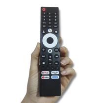 Controle Remoto Philco QLED, Modelo GTCR8FTVBT, Compatível com TV Smart PTV65G3BGTSSBL 4K, Sem Comando de Voz