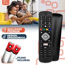 Controle Remoto Pilhas Compativel Com Tv Philips Smart Netflix RC3154705 50PUG6102