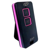 Controle Remoto PPA ZAP 2B POP 433MHz Preto e Rosa Dupla Tecnologia Controle Remoto PPA ZAP 2B POP 433MHz Preto e Rosa Dupla Tecnologia