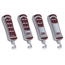 Controle remoto Quick HRC1002L de 2 botões com luz LED Controle remoto Quick HRC1002L de 2 botões com luz LED
