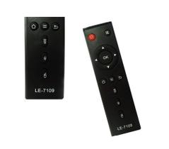 Controle remoto receptor digital le-7109 (home / menu / voltar) - LELONG