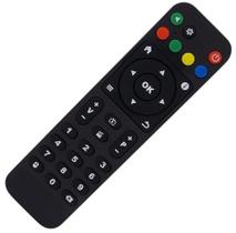 Controle Remoto Receptor Supertv Black / White X Controle Remoto Receptor Supertv Black / White X