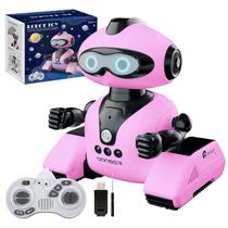 Controle Remoto Robot Winthai - 2,4 GHz com Música e LED Rosa